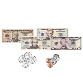 Counting money to 100 dollars