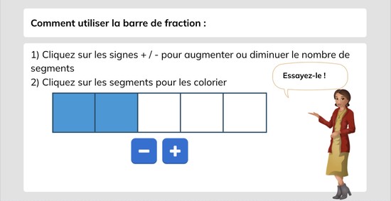 Pratiquer les Fractions