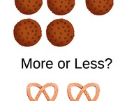 Recognizing more or less to 5
