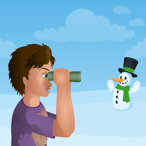 Zoek iemand die ... Kerstvakantie