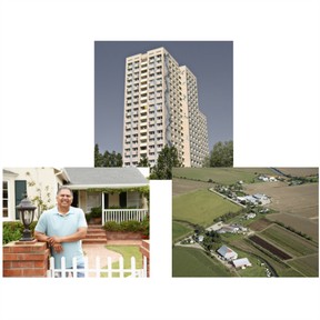 Urban, suburban, and rural communities
