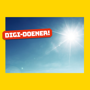 Digi-doener: De zon