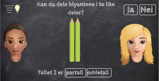 Partall og oddetall