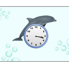Writing Time: Analog Clock with Minutes