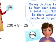 Mental math- division to 1,000