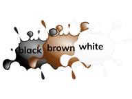 Dolch sight words: black, brown, white