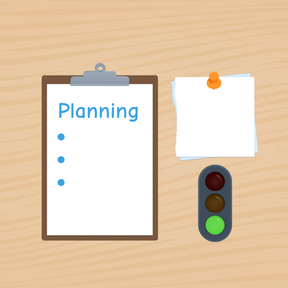 Dagschema: Thema School