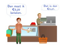 Afronden van bedragen op 5 en 10 cent
