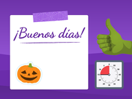 Planificador del día: Halloween
