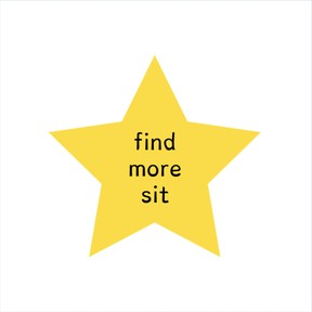 Fry sight words: find, more, sit