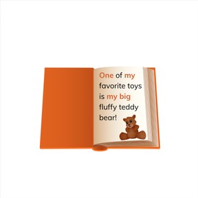 Dolch sight words: one, my, big