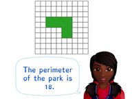 Determining perimeter using squares