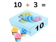 Addition to 20 with tens and ones