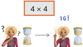 Automaticity 4 times table