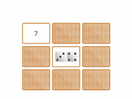 Juego de memoria: Conteo
