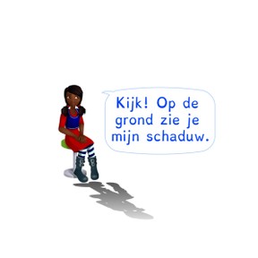 Beredeneren of een schaduw bij een object hoort