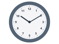 Horloge analogique