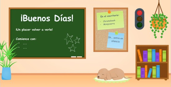 Bienvenidos a tus estudiantes