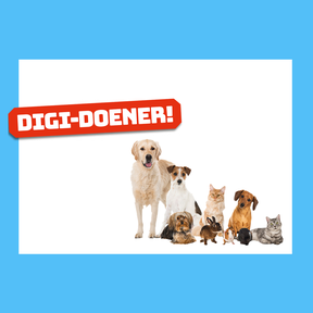 Digi-doener: Blij huisdier!