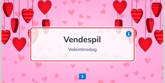 Vendespil: Valentinsdag 