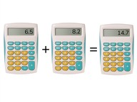 Optellen en aftrekken met kommagetallen met de rekenmachine
