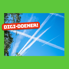 Digi-doener: Drukte in de lucht