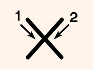 Letter X Tracing