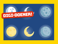 Digi-doener: Maan-o-meter