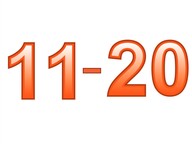 Conociendo los números hasta 20