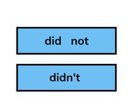 Apostrophe to form contractions