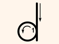 Letter D Tracing