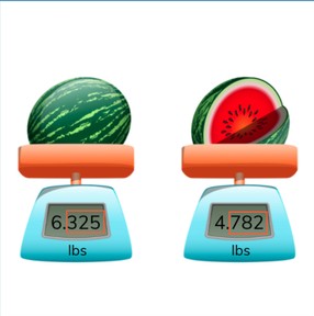 Determine the difference between decimal numbers with 3 decimal places