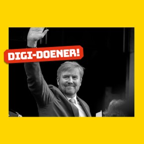 Digi-doener: De koning heeft een vraag