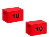 Skip counting in 10s to 20