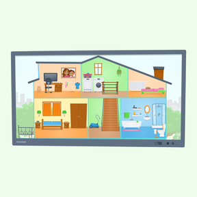 Vocabulary Scene: At Home
