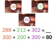 Estimate the sum to 1,000
