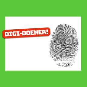 Digi-doener: Vingerafdruk