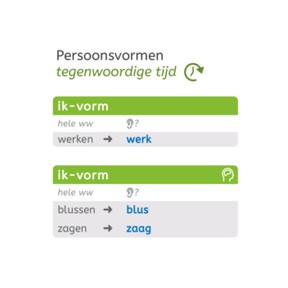 Pv. tegenwoordige tijd ik-vorm zonder stam op d, t, v of z