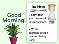 Welcome Page: Green