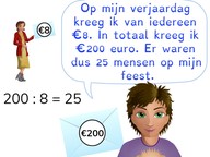 Hoofdrekenend delen van een getal t/m 1000