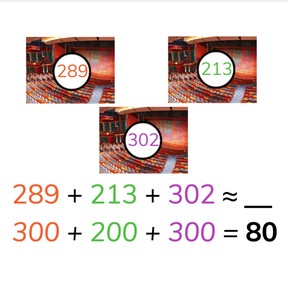 Estimate the sum to 1,000