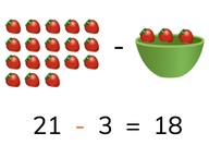Subtraction to 30 with regrouping