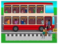 En el autobús: Sumas hasta 20
