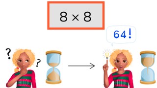 Automaticity 8 times table