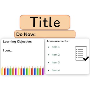 Lesson Template