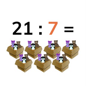 Rekenen met de deeltafel van 7