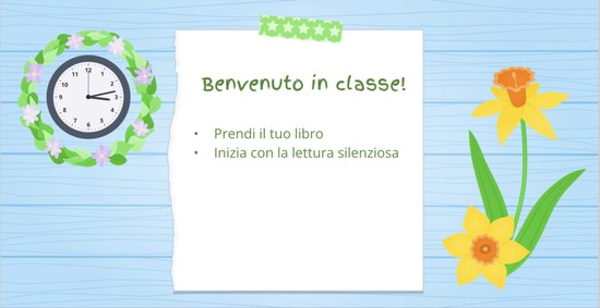 Accogli i tuoi studenti