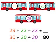Estimate the sum to 100