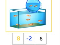 Aftrekken t/m 10 in schema