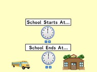 Time difference between analog clocks with 10 and 5 minutes
